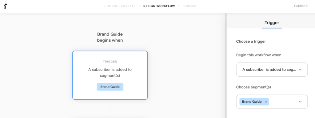 Creating A New Workflow Trigger In Flodesk